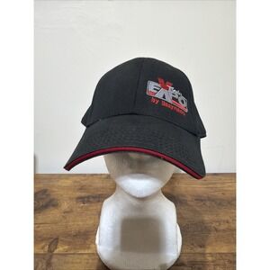 Twin Expo Easyriders Motorcycle Magazine Black Embroidered Cap Hat Sandwich Bill
